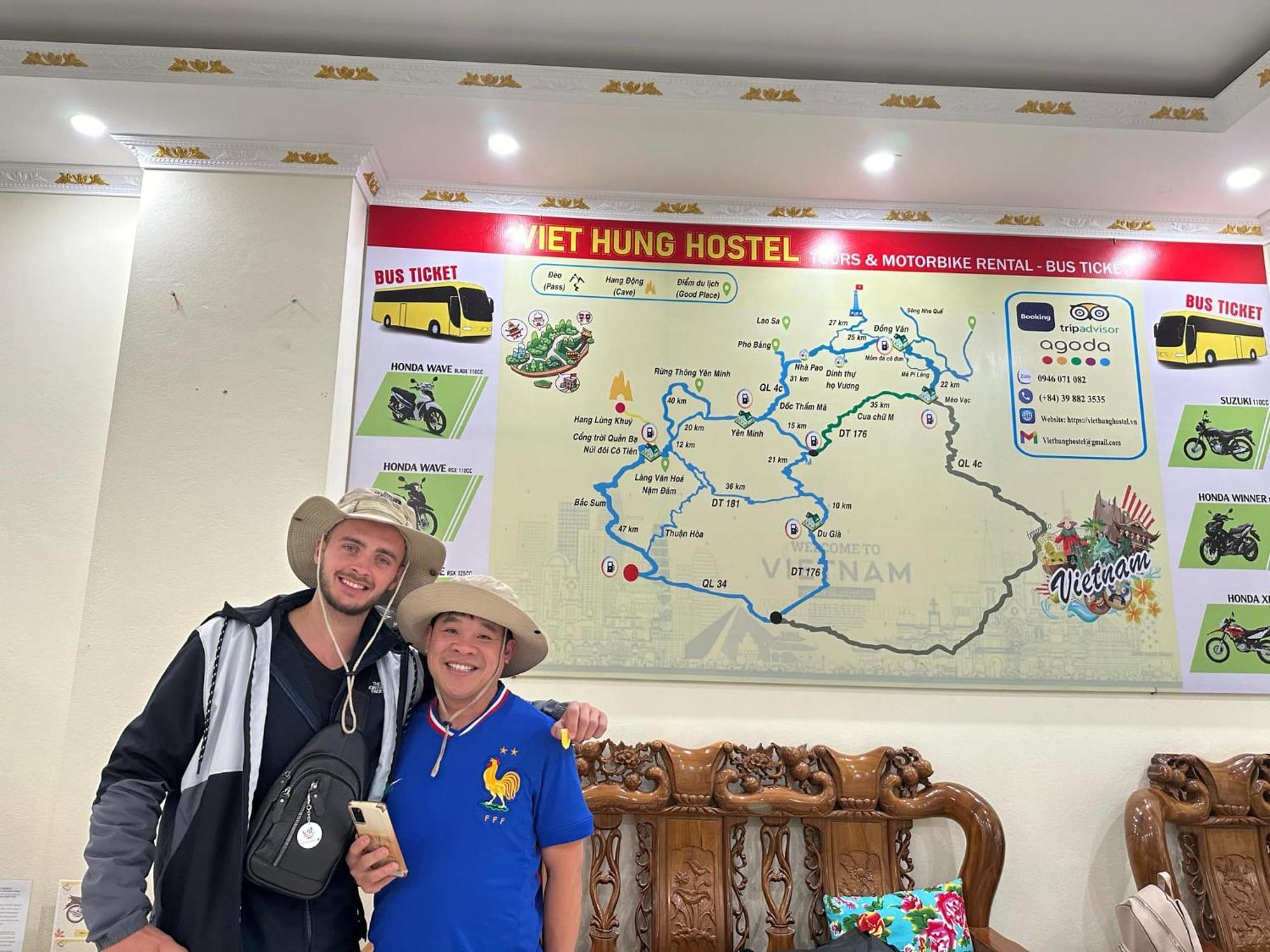 Viethung Hostel-Motorbikes For Rental - Tour Lang Lap Bagian luar foto